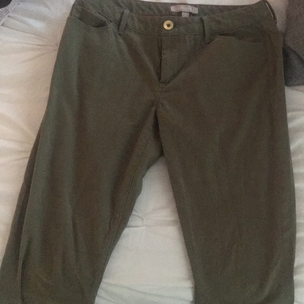 Banana republic olive pants